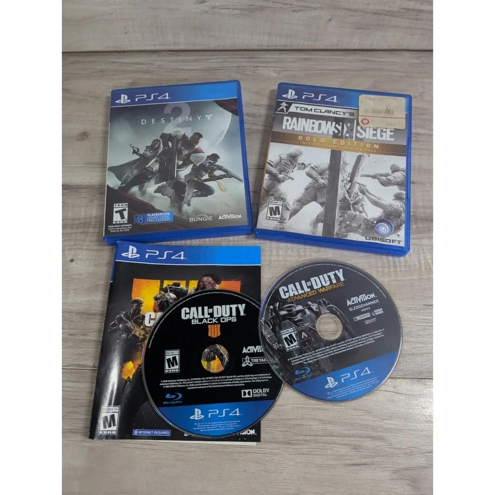 Tom Clancy's Rainbow Six Siege Gold Edition (PS4 Playstation) + 3 Games